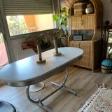 Formica table and chrome