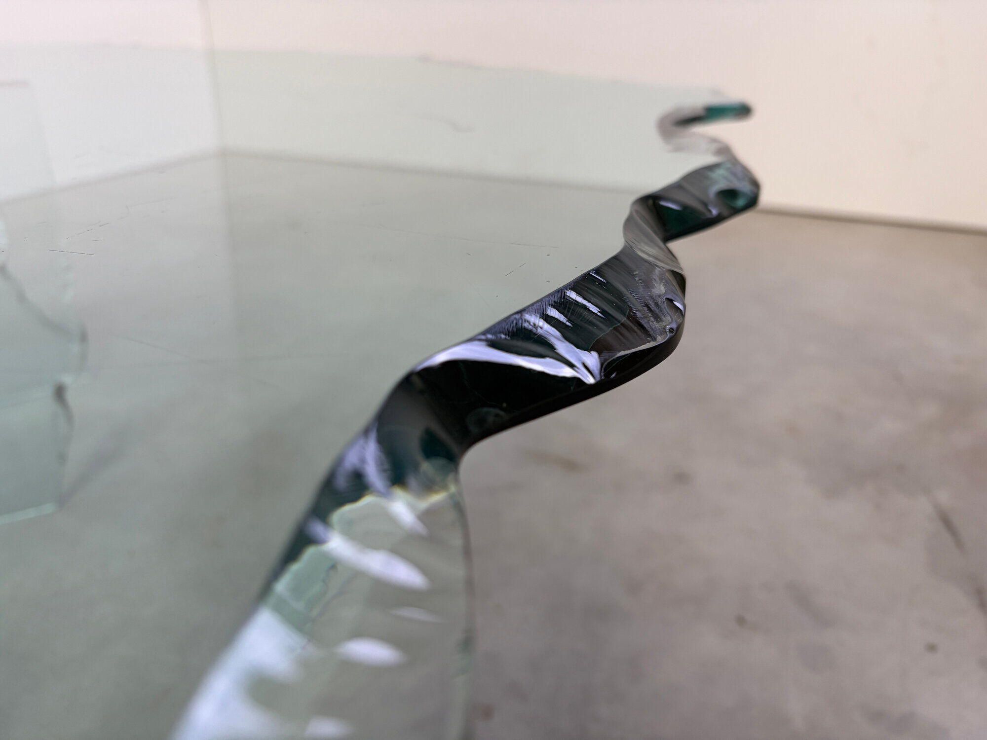Shell coffee table by Danny Lane, 1980s