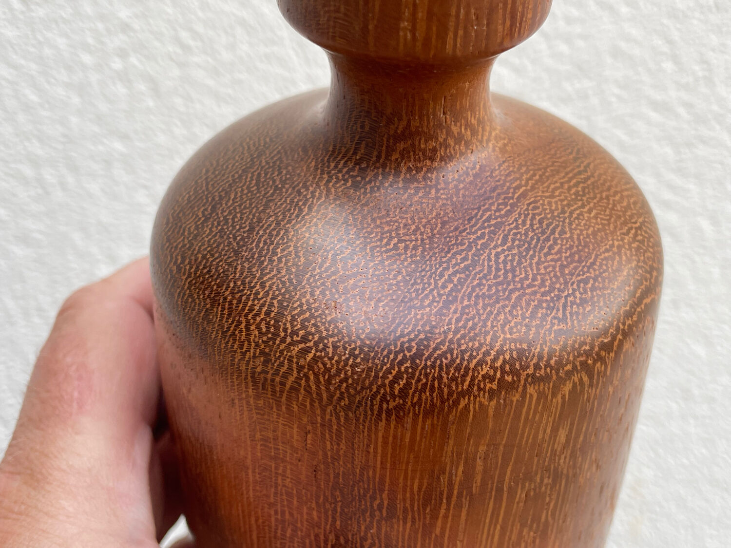 Vintage Danish teak lamp 60's