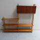Vintage roomdivider open bookcase
