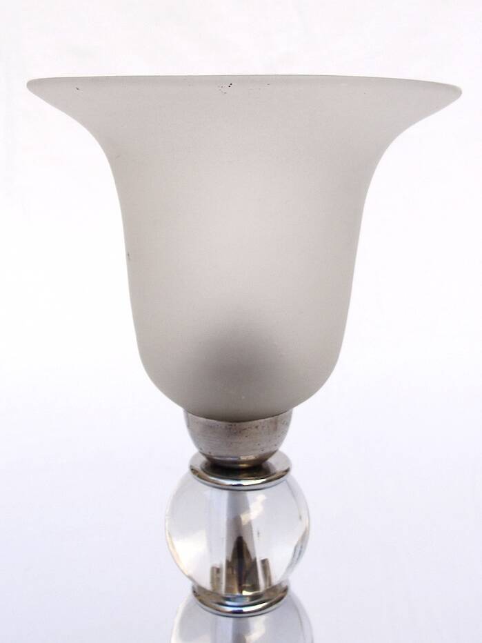 Art Deco lamp with designer glass balls 1930