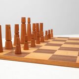 De Coene Chess Set With Original Box Attr. to Christophe Gevers, Belgium