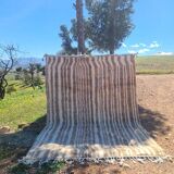 Tapis berbère en laine fait main