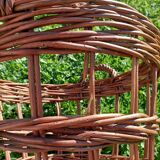 Retro wicker basket