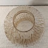 Vintage Amber Cut Glass Lampshade