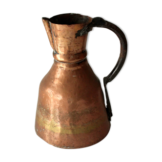 Copper pitcher