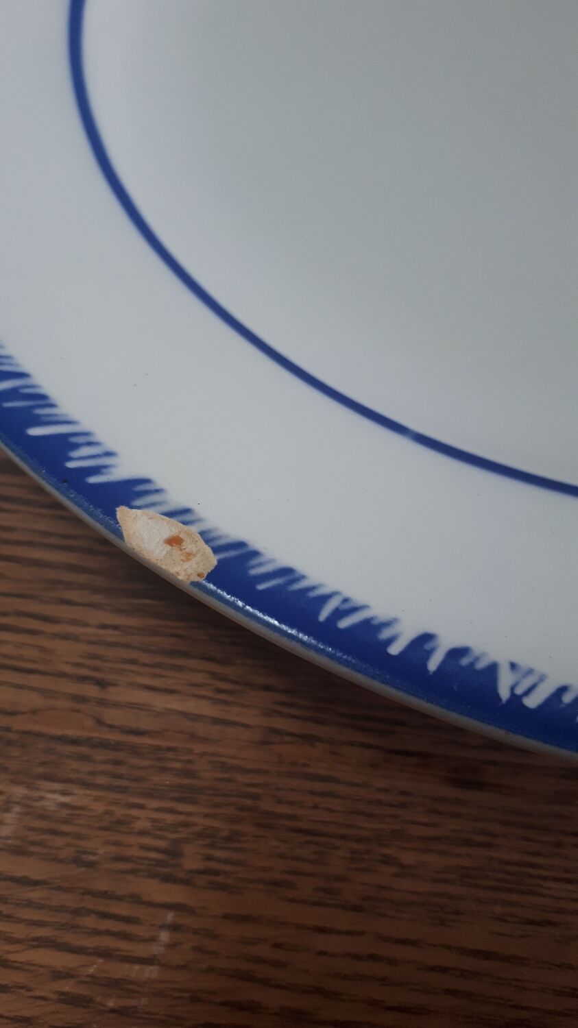 Badonviller Blue Flowers Dish Series