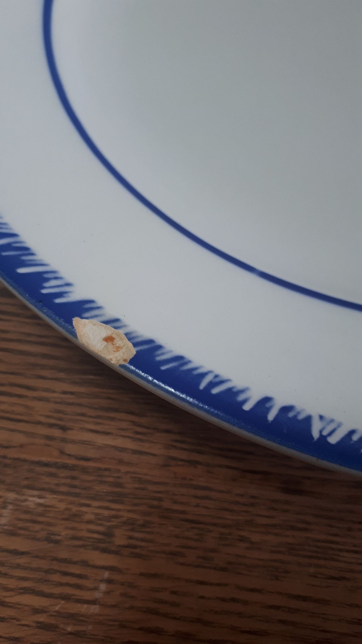 Série de plats Badonviller Fleurs bleues