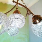 Modernist chandelier ceiling light design from the 50s/60s