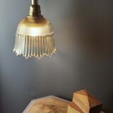 Gold glass suspension