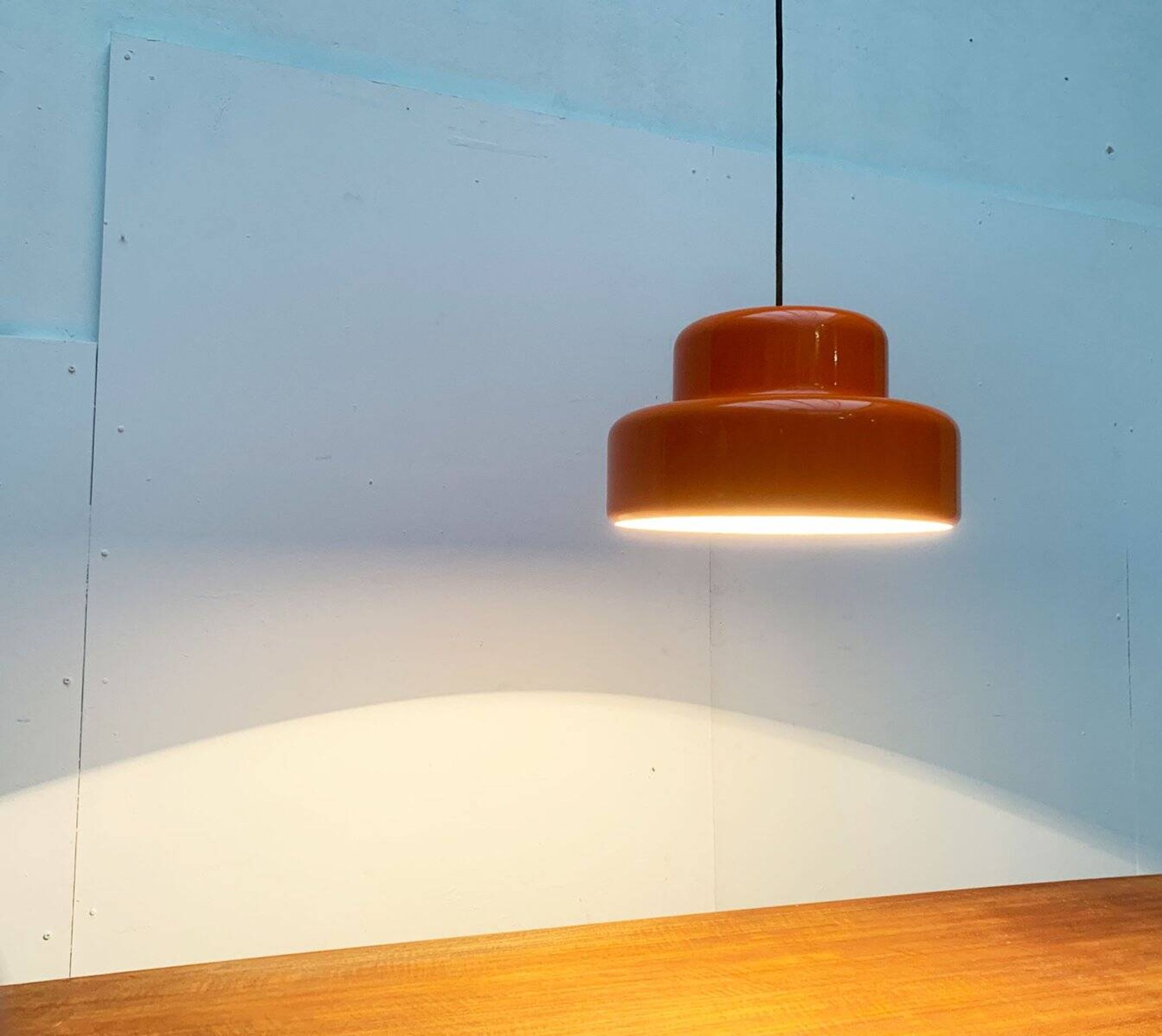 Suspension poker danoise mid-century par Jo Hammerborg pour Fog & Mørup