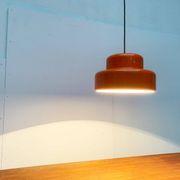 Suspension poker danoise mid-century par Jo Hammerborg pour Fog & Mørup