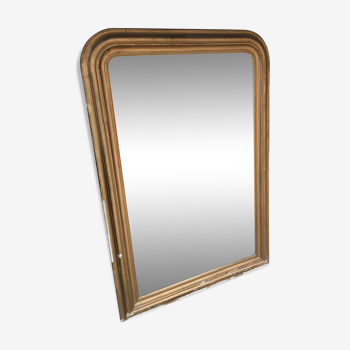 Miroir doré Louis Philippe 142x98cm