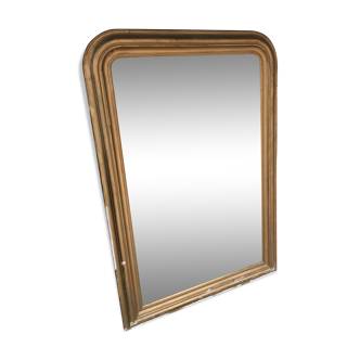 Miroir doré Louis Philippe 142x98cm