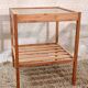 Bamboo side tables or bedside tables by IKEA "Nesna" - 1980s/90s