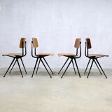 Chaises d'école industrielle
