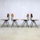 Industrial school chairs