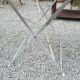 Folding garden table