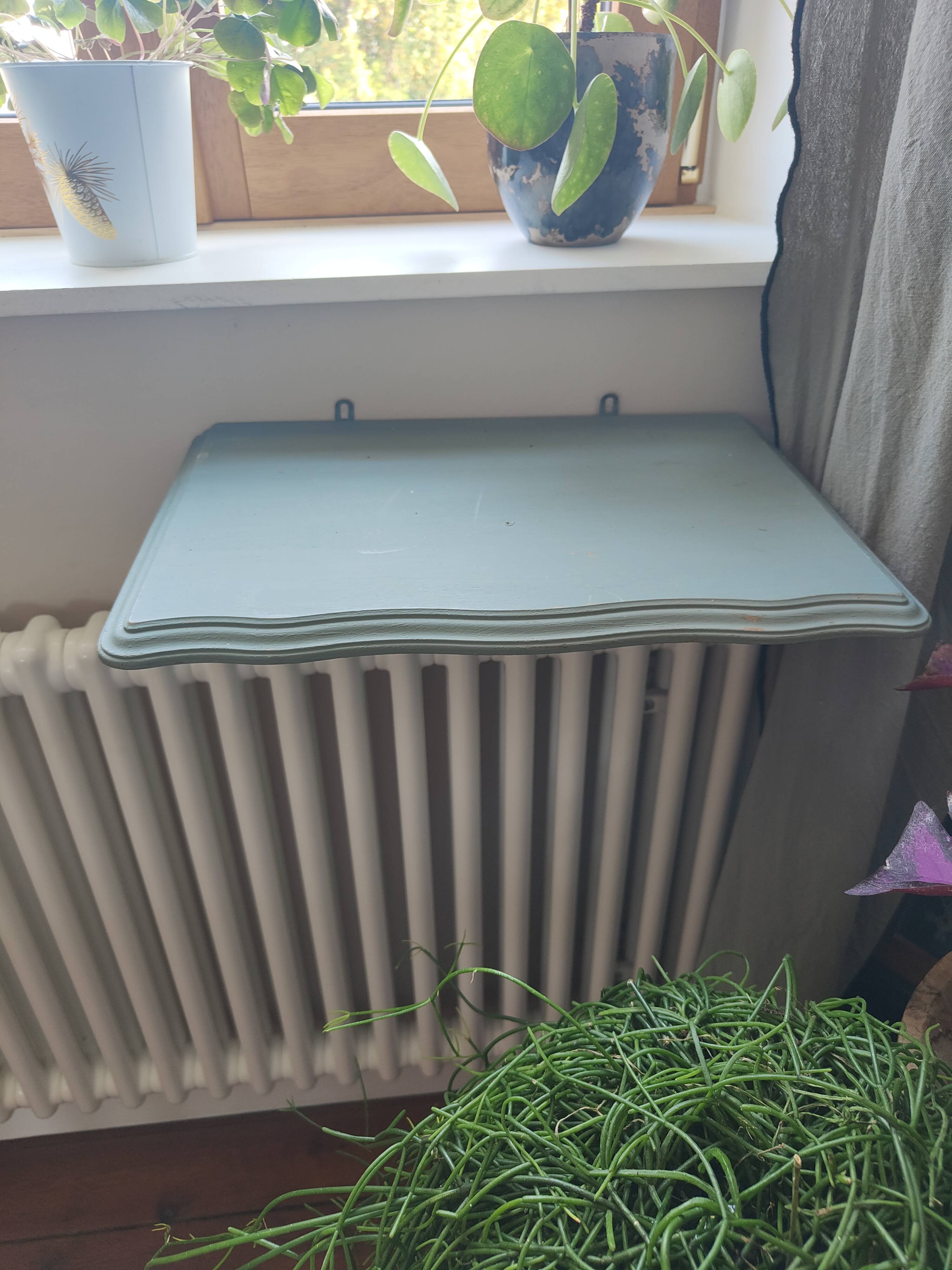 Antique wall shelf
