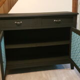 Black art deco buffet