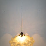 Old hanging with opaline clichy straw and white