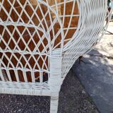 Tête de lit en rotin