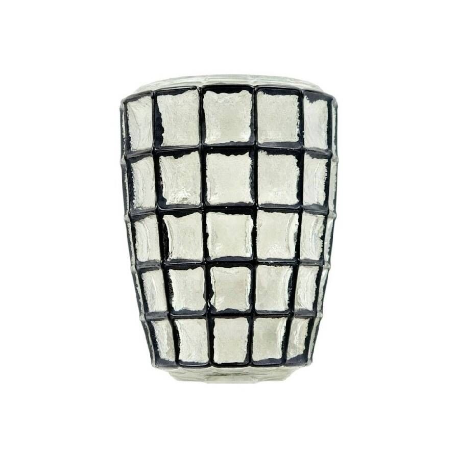 Mid-Century Modern Glass Wall Light from Limburg, Germany, 1960s/1970s