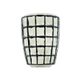 Mid-Century Modern Glass Wall Light from Limburg, Germany, 1960s/1970s