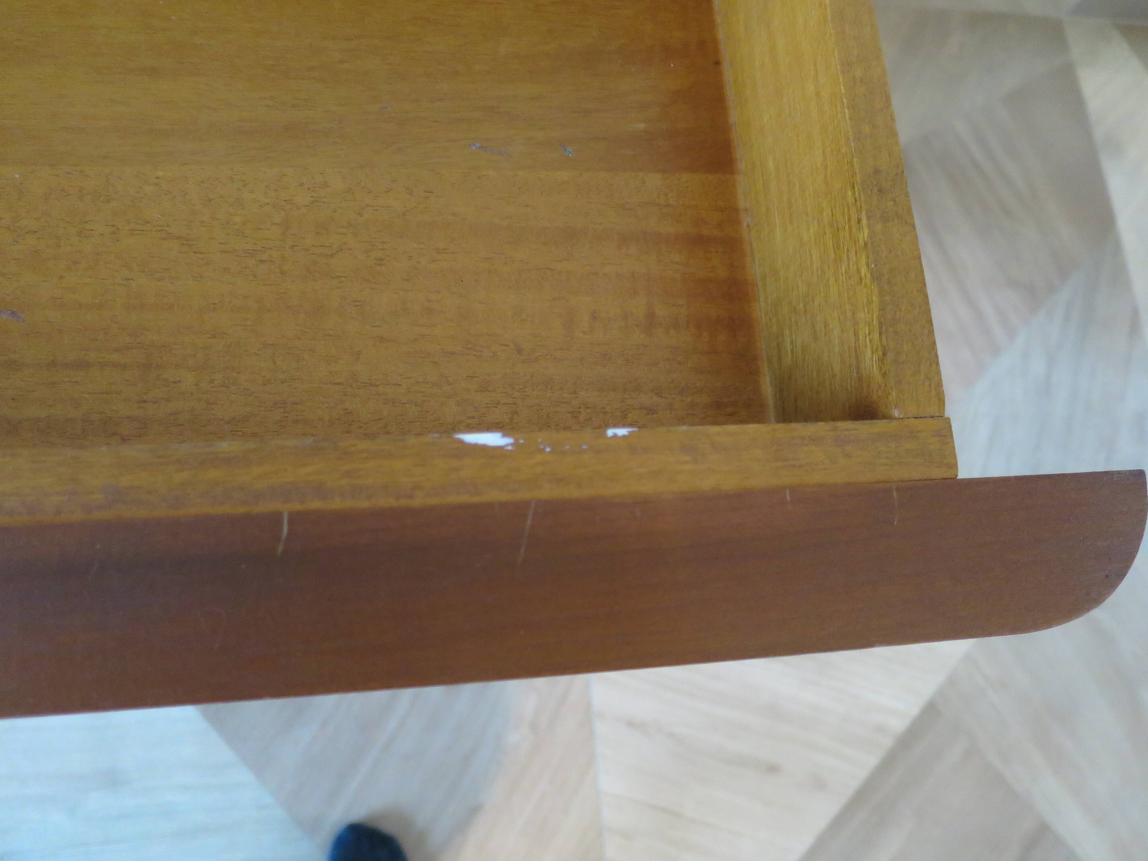 Louis Philippe style cherry wood chest of drawers