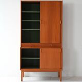 Scandinavian Teak Cabinet with Sliding Doors – Bodafors