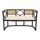 Josef Hoffmann Variation of Art Nouveau "Fledermaus" sofa by Fischel