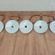 Set of antique lamps