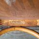 Pair of authentic antique Fischel Vintage bistro chairs