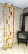 Bent plywood wall, bookcase, flowerbed, Volak by Holesov, 1960s Czechoslovakia