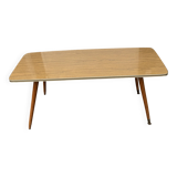 Table basse en stratifié style milieu du siècle