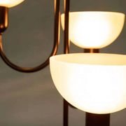 Suspension style Memphis années 60, lampe vintage réglable