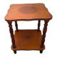 Small vintage wooden side table or bedside table
