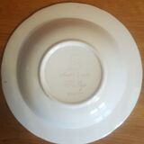 Hollow earthenware plate from Pornic MBFA Wallis