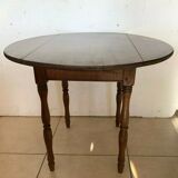 Small natural wood mastery table Two 19th century felling