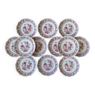 12 Mason's dinner plates