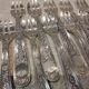11 silver-plated oyster forks by Christofle Villeroy