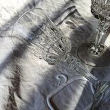Set of 6 art deco wine glasses