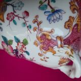 Minton porcelain covered baluster sugar bowl, 19th century