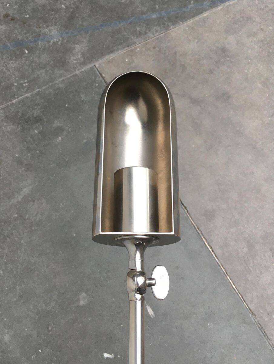 Hollywood Regency floor lamp by Florian Schulz, 1980s