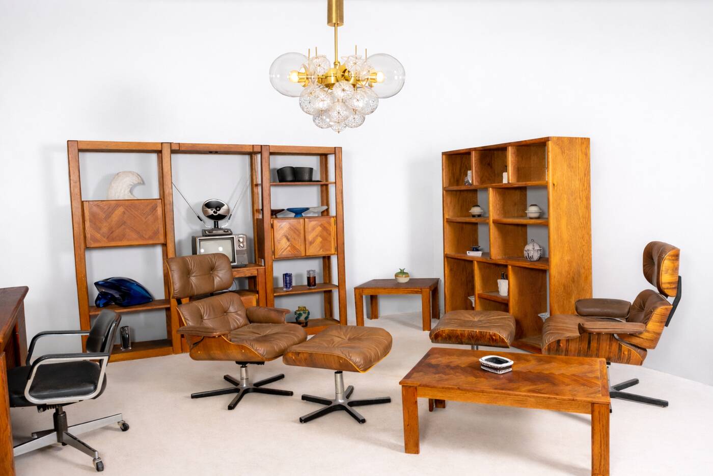 Modular Living Room Wall, 1970s, United States