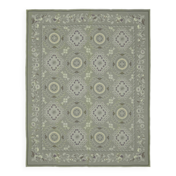 Handmade Vintage Flatweave Needlepoint Kilim 242 cm x 308 cm