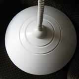 Hanging chandelier Pendel white metal