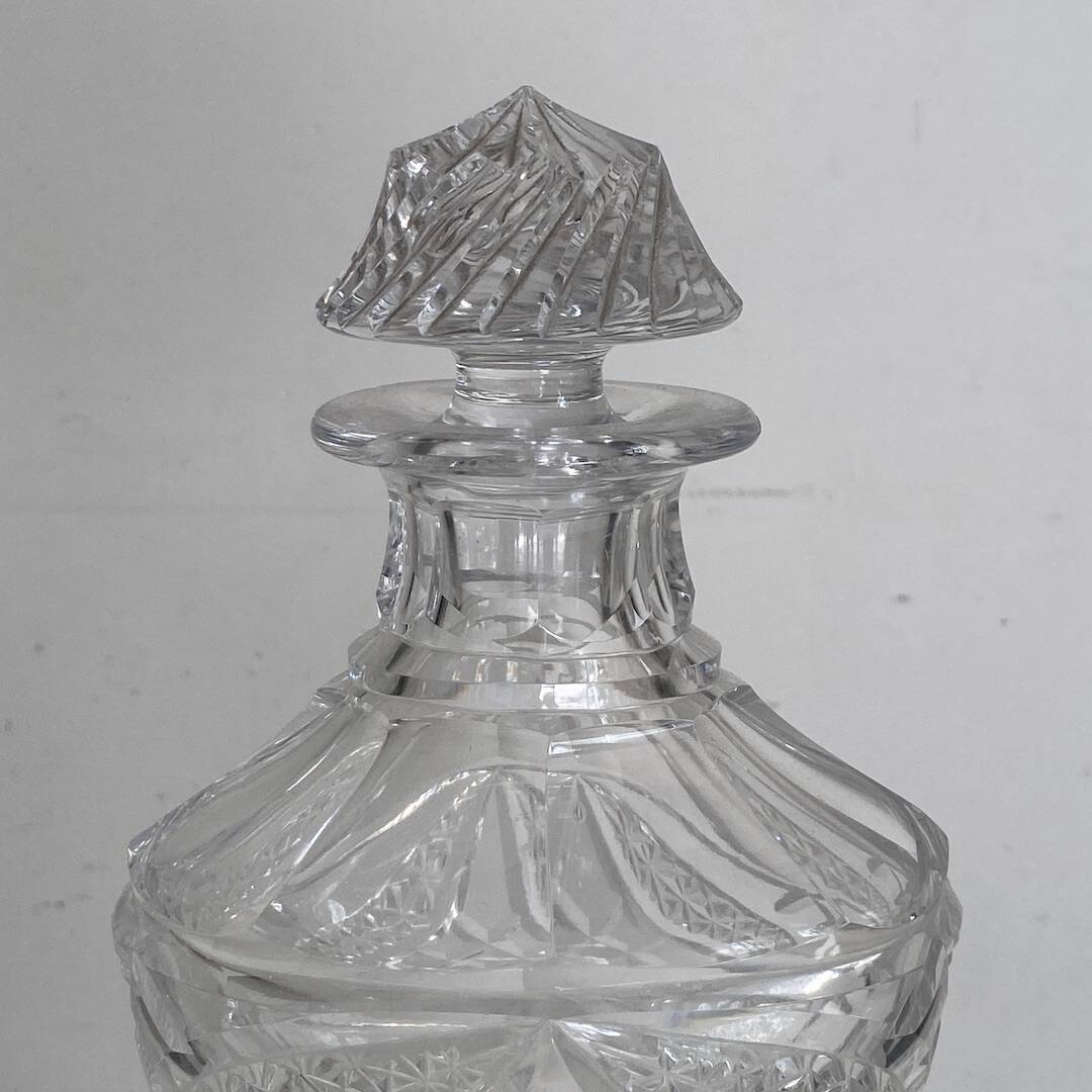 Vintage crystal carafe
