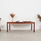 Rosewood bench, Danish design, 1970s, production: Denmark