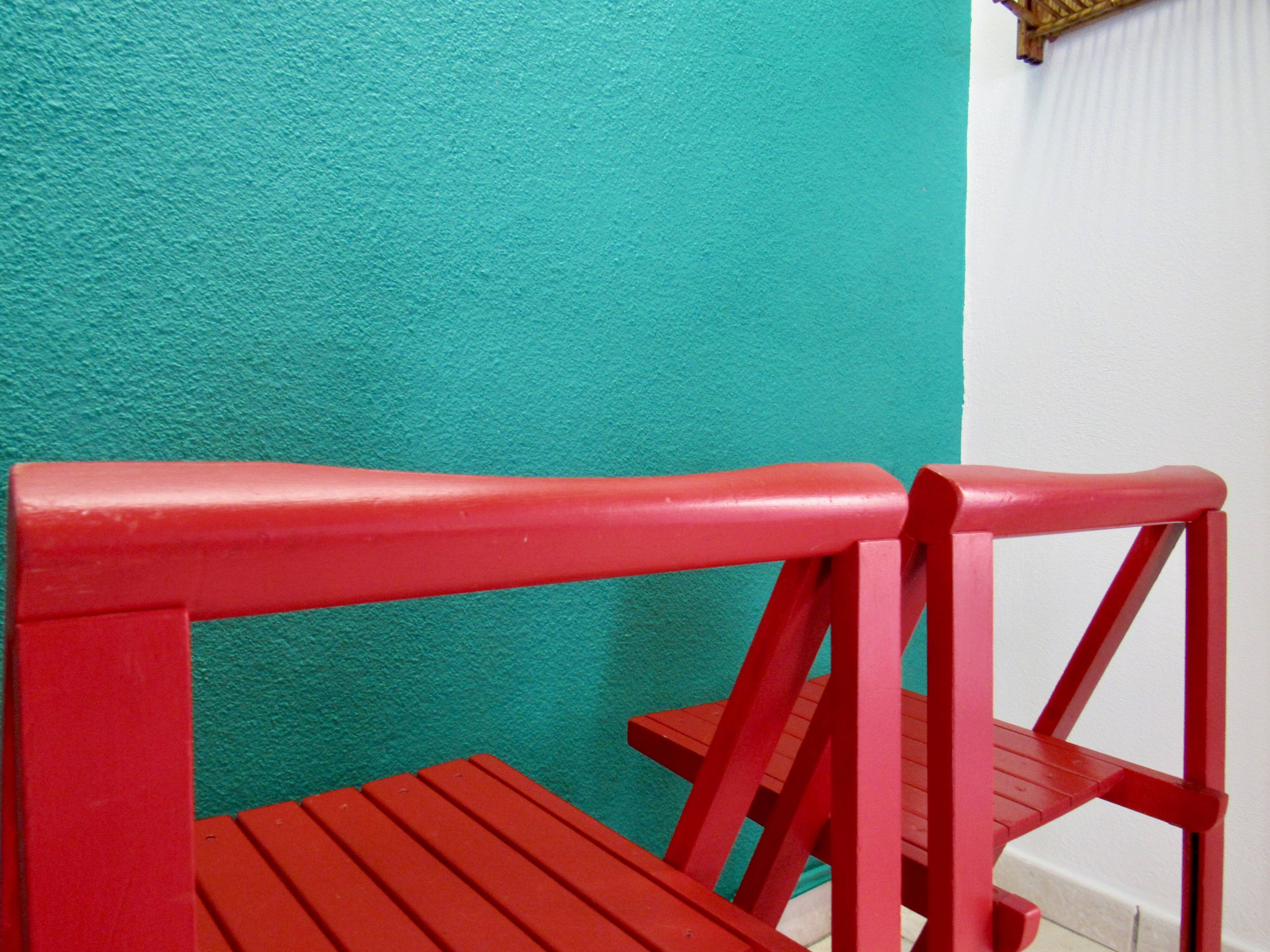 Pair of folding chairs, vintage Habitat